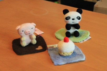 フェルトマスコット　やのともこ　龍神　アート